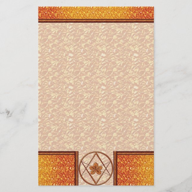 Papelería Rosa Gold Unicursal (Anverso)