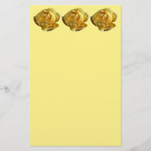 Papelería Rosa inglés amarillo