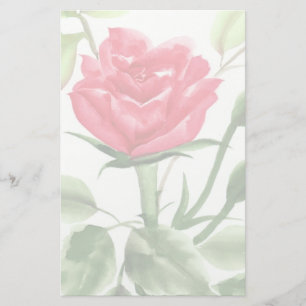 Papelería Rosa rojo
