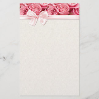 Papelería Rosa rosa elegante 2