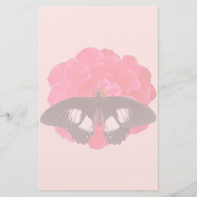 Papelería Rosa y cola de inflexión (Anverso)