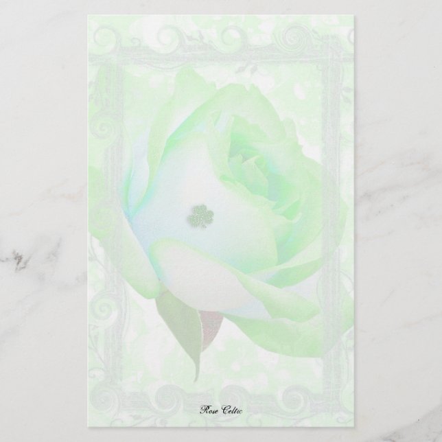 Papelería ¡Rosa y Shamrock! (Anverso)