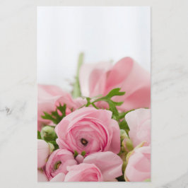 Papelería Rosas Bodas rosados