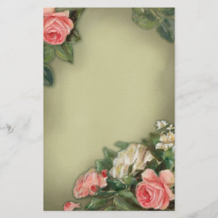 Papelería Rosas elegantes lamentables del estilo