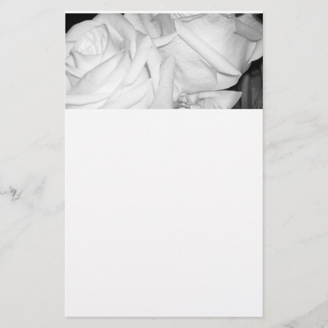 Papelería Rosas suaves (Anverso)