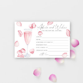 Papelería Rose Prosecco - consejos y deseos para una despedi