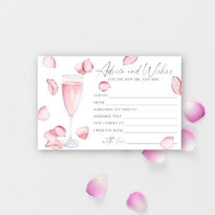 Papelería Rose Prosecco - consejos y deseos para una despedi
