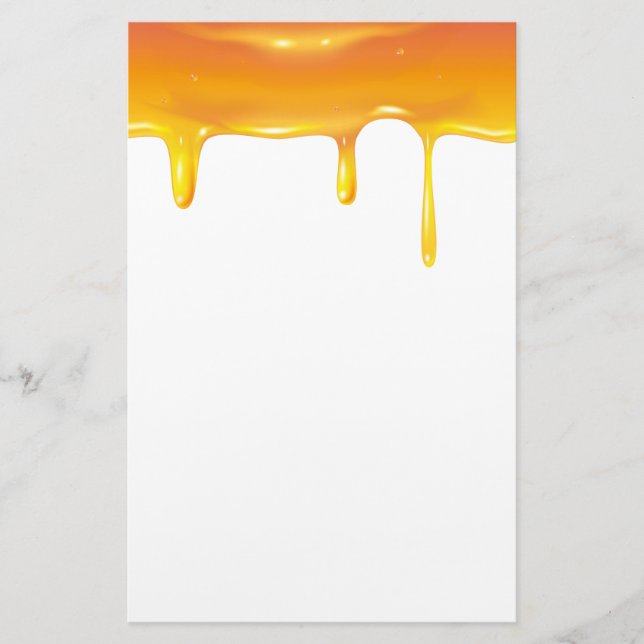 Papelería Rosh Hashanah Año Nuevo judío Dulces gotas de miel (Anverso)