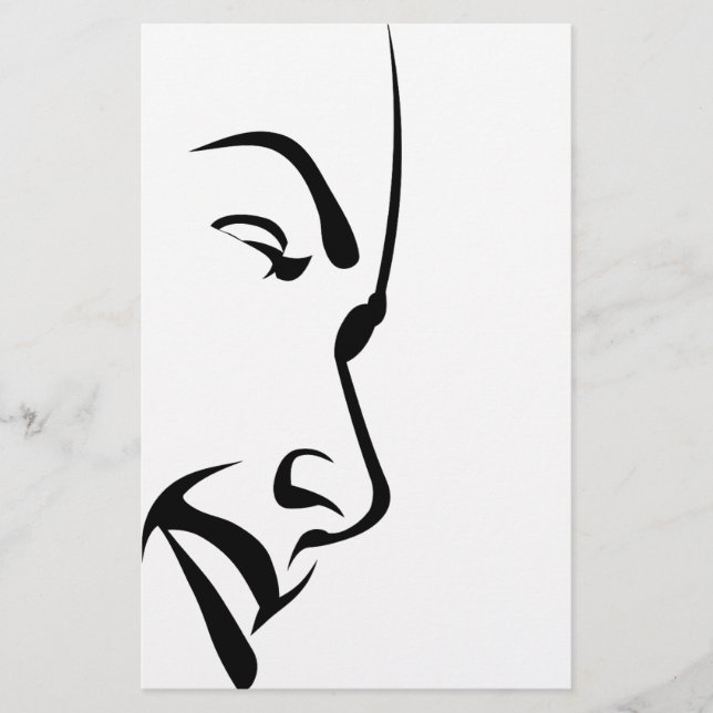 Papelería Rostro de una Mujer (Anverso)