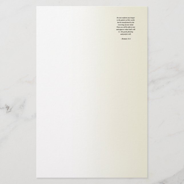 PAPELERÍA RUMANOS 12:2 (Anverso)