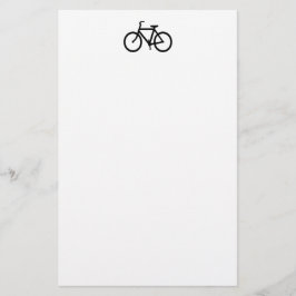 Papelería Ruta de Bicicleta Negra