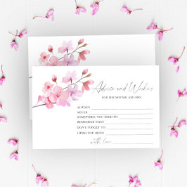 Papelería Sakura - consejo y deseos ducha de novia