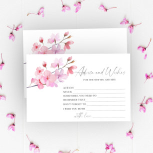 Papelería Sakura - consejos y deseos para una ducha de novia
