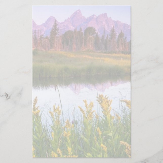 Papelería Salida del sol de Teton (Anverso)