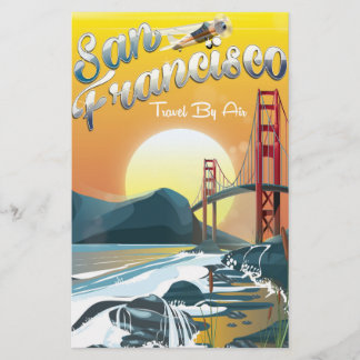 Papelería San Francisco "Viajando por aire" Atardecer dorado