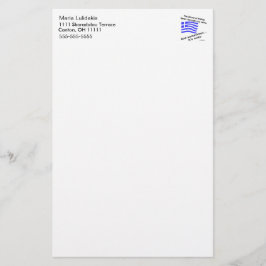Papelería Sangre de Hélade y Ouzo Personalizado