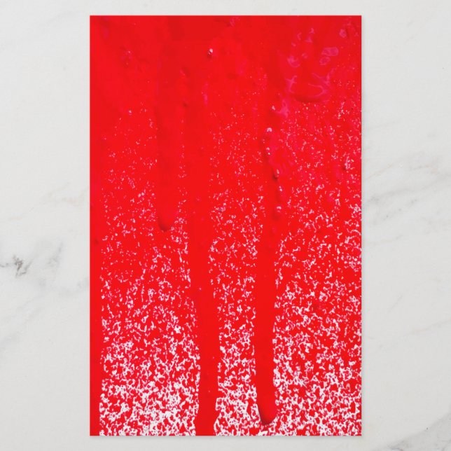 Papelería sangre goteante (Anverso)