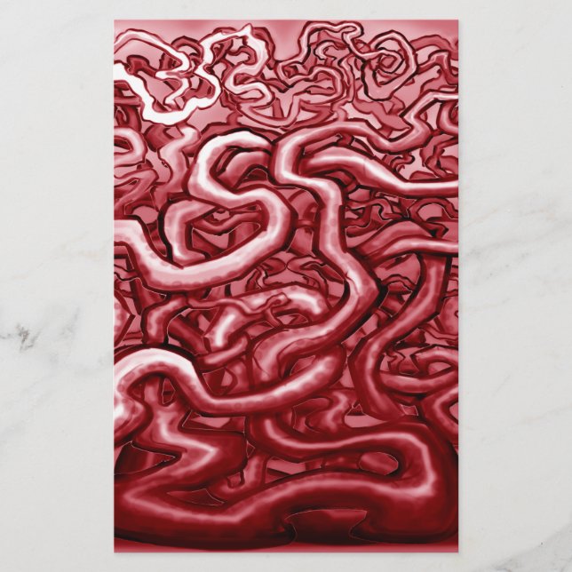 Papelería Sangre y gargantas (Anverso)