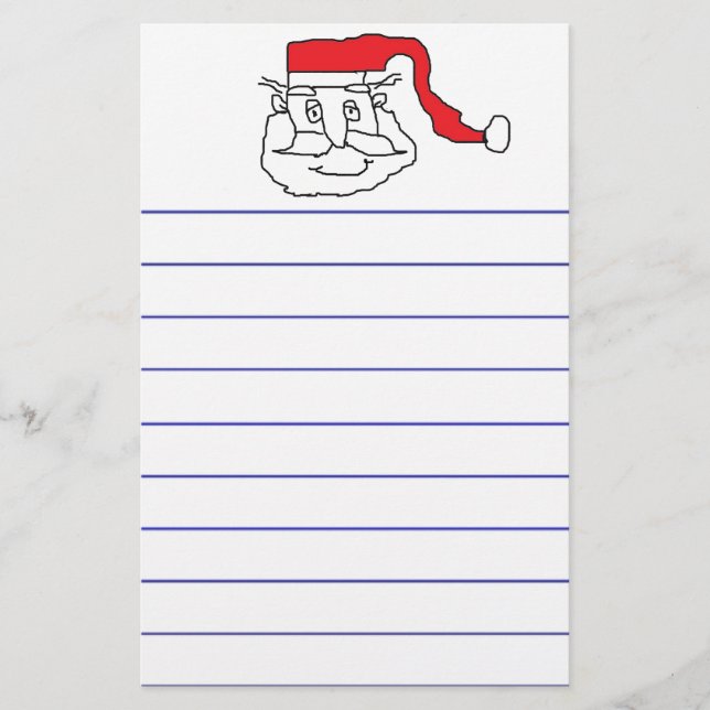 Papelería Santa Claus (Anverso)