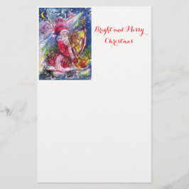 Papelería SANTA CLAUS JUGANDO HARP EN Navidades DE LUZ DE MO