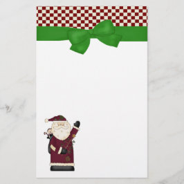 Papelería Santa Navidades Stationery