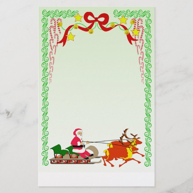 Papelería Santa Stationery (Anverso)