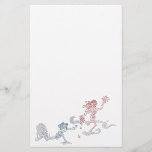 Papelería sartén de sol de mono