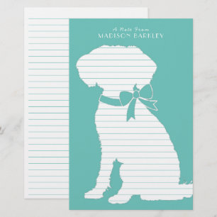 Papelería Schnoodle Dog Puppy