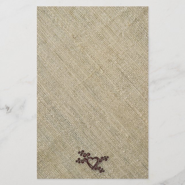 Papelería seda cruda (Anverso)