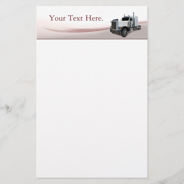 Papelería Semi Truck (Anverso)