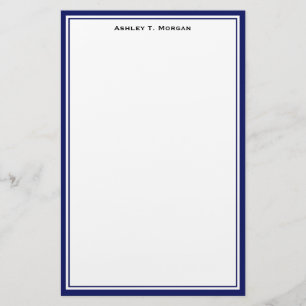 Papelería Sencillez DIY marco blanco Navío personalizado