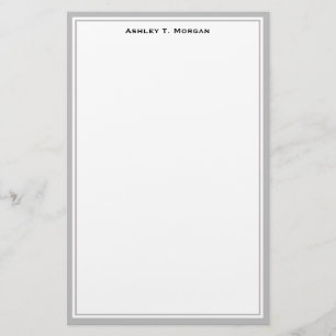 Papelería Sencillez Marco DIY Color blanco Gris personalizad
