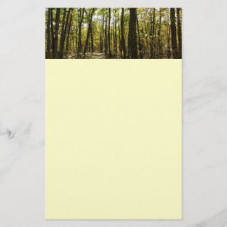 Papelería Sendero Apalache en octubre en Shenandoah