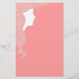 Papelería Señora en rosa