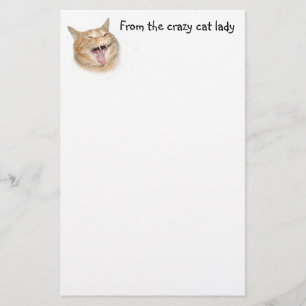 Papelería Señora loca del gato