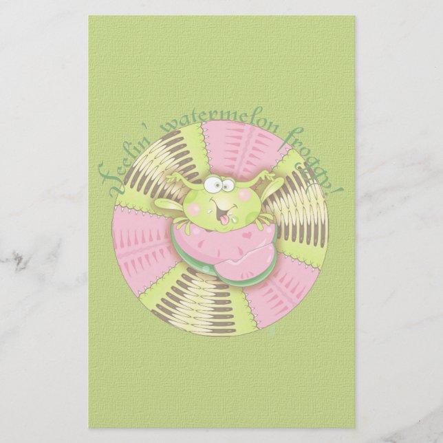 Papelería Sensación de escarcha (Anverso)