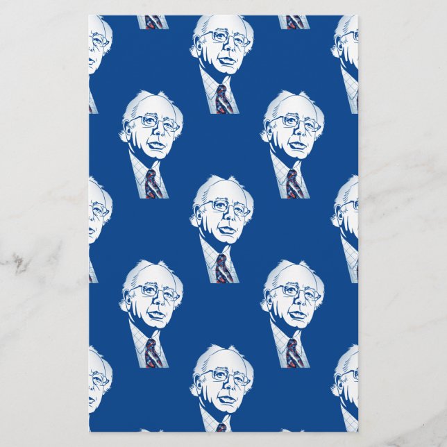 Papelería sequin bernie sanders (Anverso)