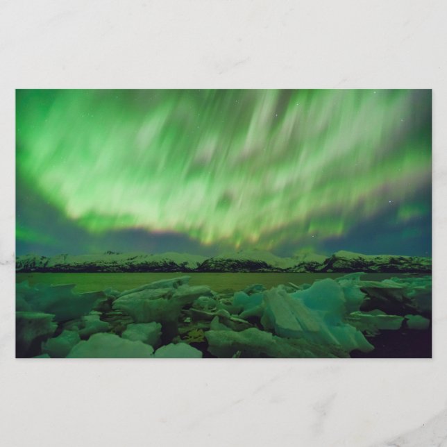 Papelería Shimmering Aurora (Anverso)