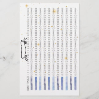 Papelería Shine Like Stars Monthly Habit Tracker