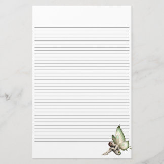 Papelería Shy Fairy Lined Stationery