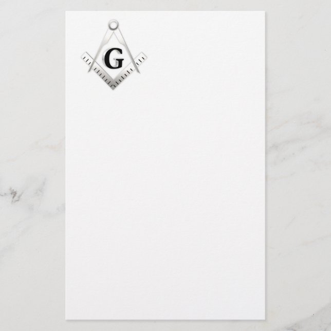 Papelería Signo de masonería (Anverso)