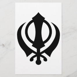 Papelería Sikh Khanda