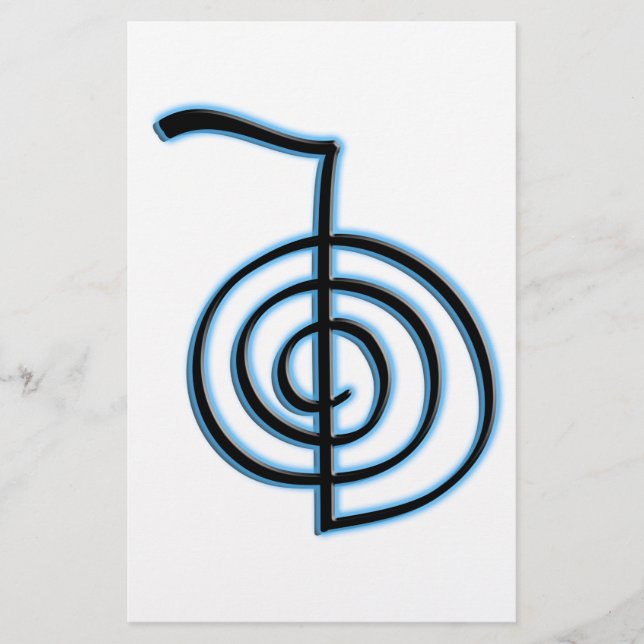 Papelería Símbolo Cho Ku Rei Reiki (Anverso)