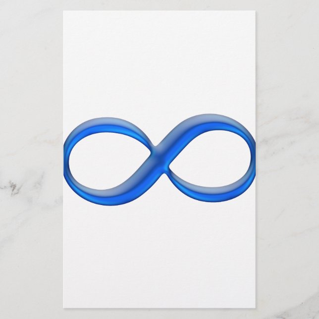 Papelería Símbolo de infinito (Anverso)