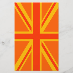 Papelería Sindicato de Naranjas vibrante Jack Bandera Britán