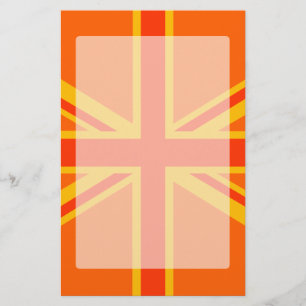 Papelería Sindicato de Naranjas vibrante Jack Bandera Britán