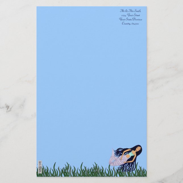 Papelería Sirena 2 (Anverso)