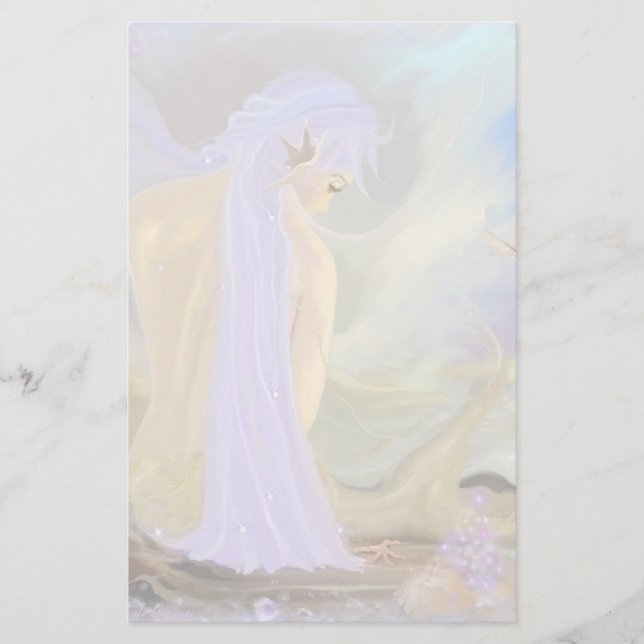 Papelería ¡Sirenita y Starfish! (Anverso)