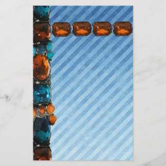 Papelería Sistemas enrrollados de la gema y de la joya