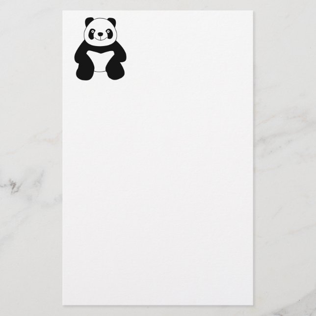 Papelería Sitting panda (Anverso)